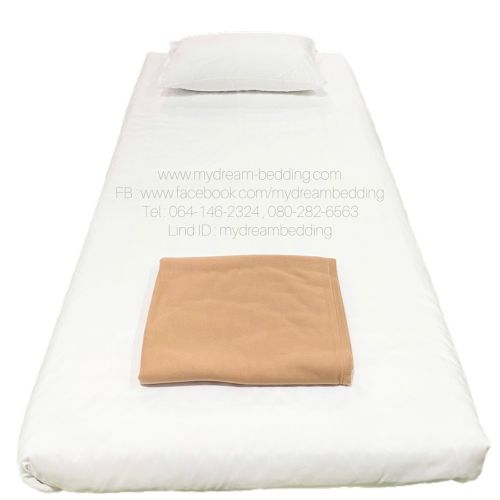 ผ้าคอตตอนผสม ทอเรียบขาว โครงสร้างการทอ 220เส้น