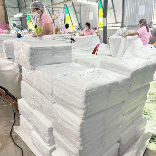 โรงงานผลิตผ้าปูที่นอน