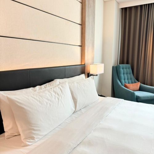 ผ้าปูที่นอนโรงแรม